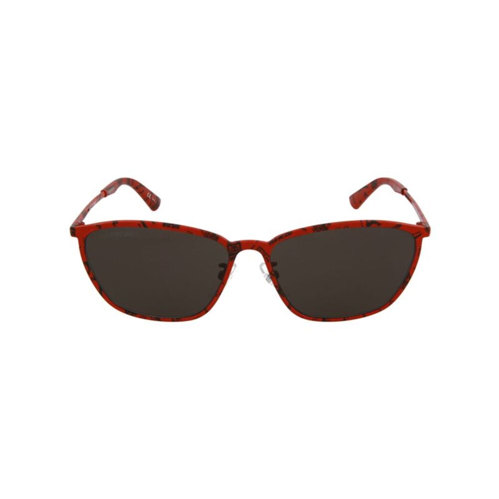 Balenciaga Square-Frame Metal Sunglasses Multi Unisex-Adult